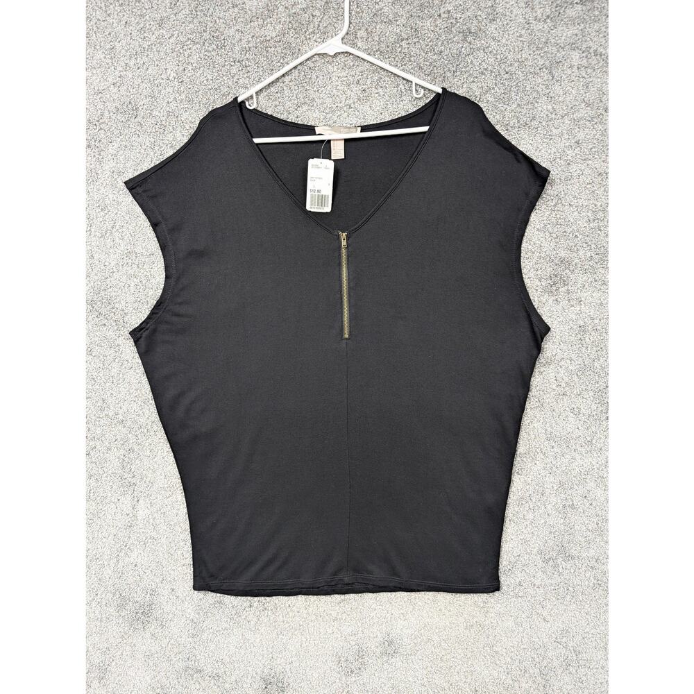 Forever‎ 21 Tank Top Large Indie Sleaze Layering Punk Alt Edgy Mall Goth Witchy